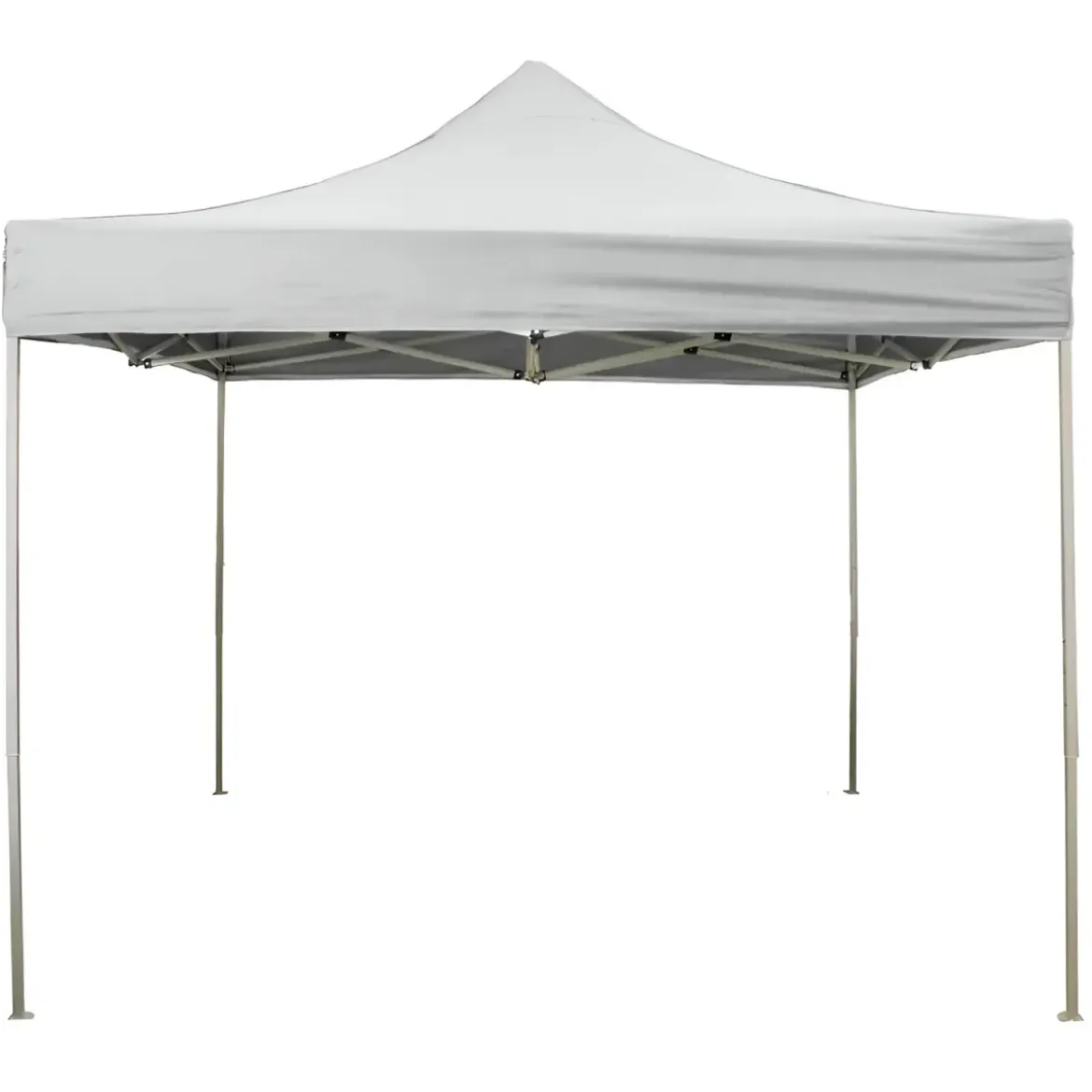 Gazebo da Giardino 3x4,5 a Fisarmonica Impermeabile Bianco con Sacca