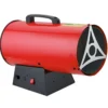 Generatore Aria Calda 50kW Ventilazione Elettrica 230V GPL Rosso