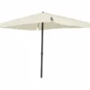 Giardino Ombrellone Quadrato 3x3 Ecru Manovella Tavolo Arredo Esterno Terrazzo