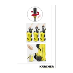 Idropulitrice Karcher Professionale Acqua Fredda Accessori Pistola Lancia Tubo
