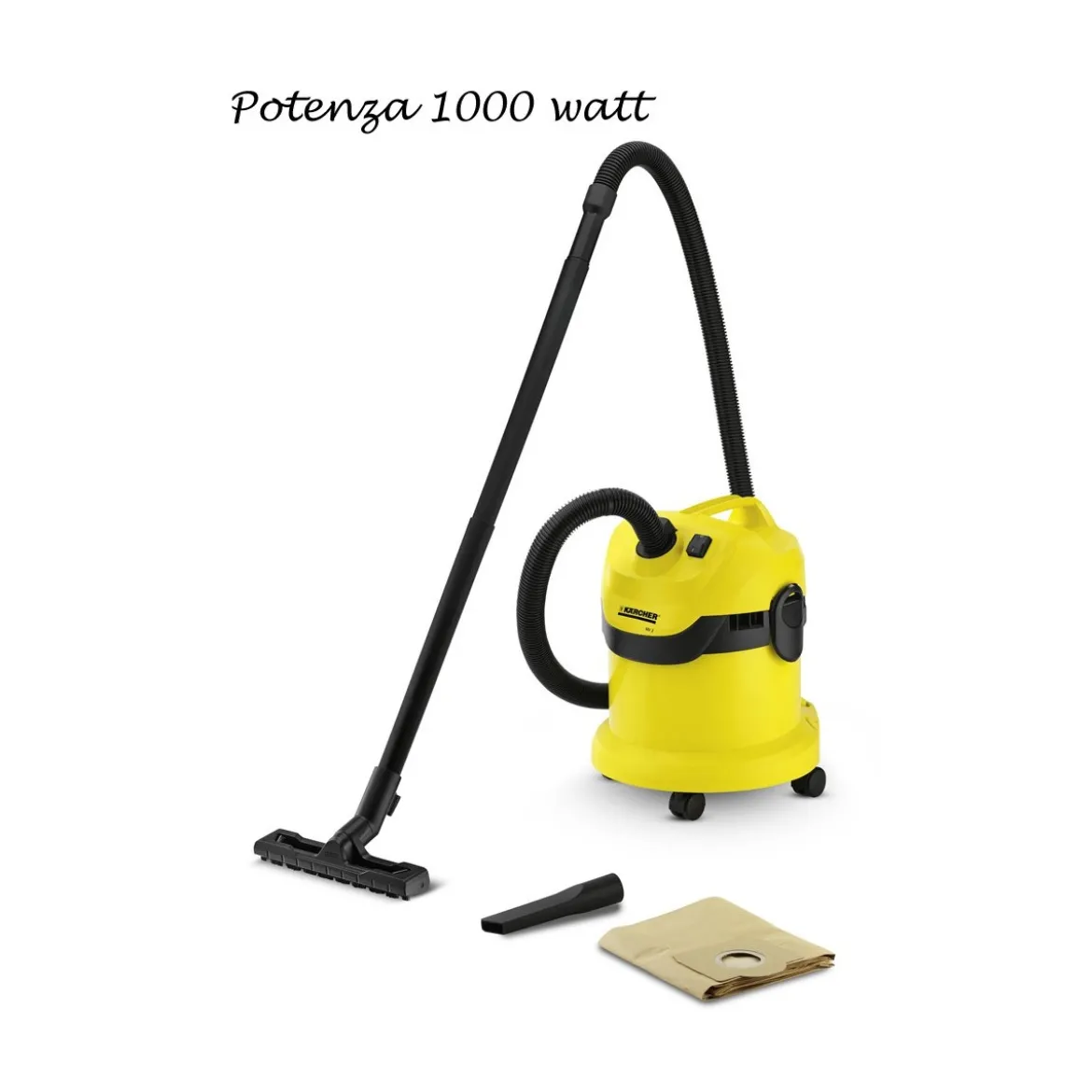 Karcher Bidone Aspira Polvere Aspiratutto Aspira Liquidi Solidi Professionale