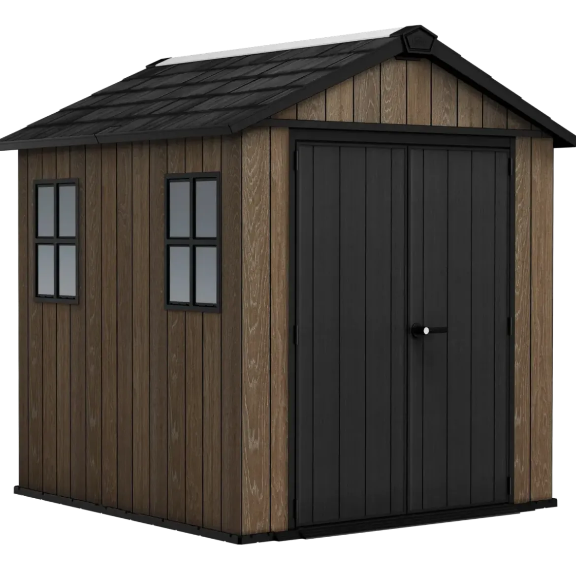 Keter Apex Casetta da Giardino in Resina Effetto Legno 230x224x246 cm