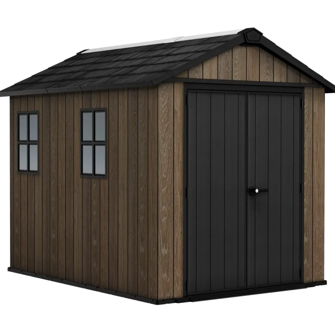 Keter Apex Casetta da Giardino in Resina Effetto Legno 287x230x246 cm