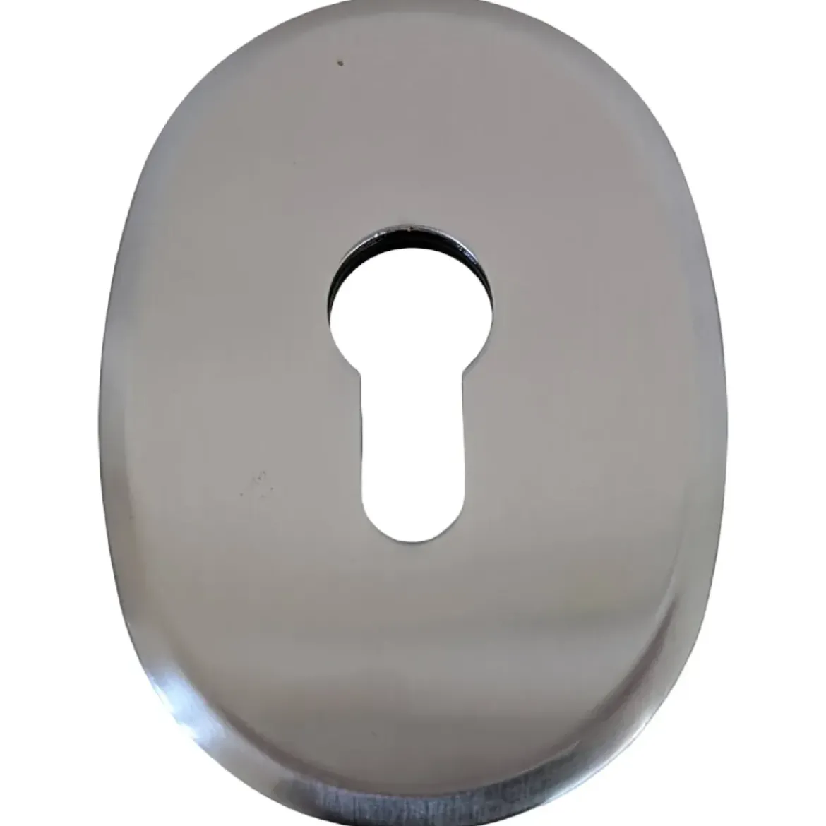 Kit Accessori Porta Blindata Cromo Satinato con Defender 55