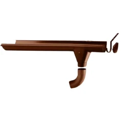 Kit A Grondaia Zincata Casette Legno Falde 180 e 219 cm con Accessori