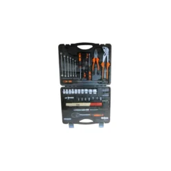 Kit Utensili Manuali Valigetta Completa 56 Pezzi da Lavoro Chiavi Cacciaviti
