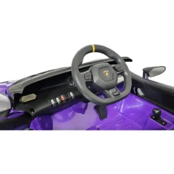 Lamborghini Viola 12V Macchina Elettrica per Bambini