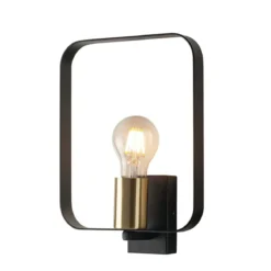Lampada da Parete Intec Applique Moderna Lampadina E27 Luce per Interno