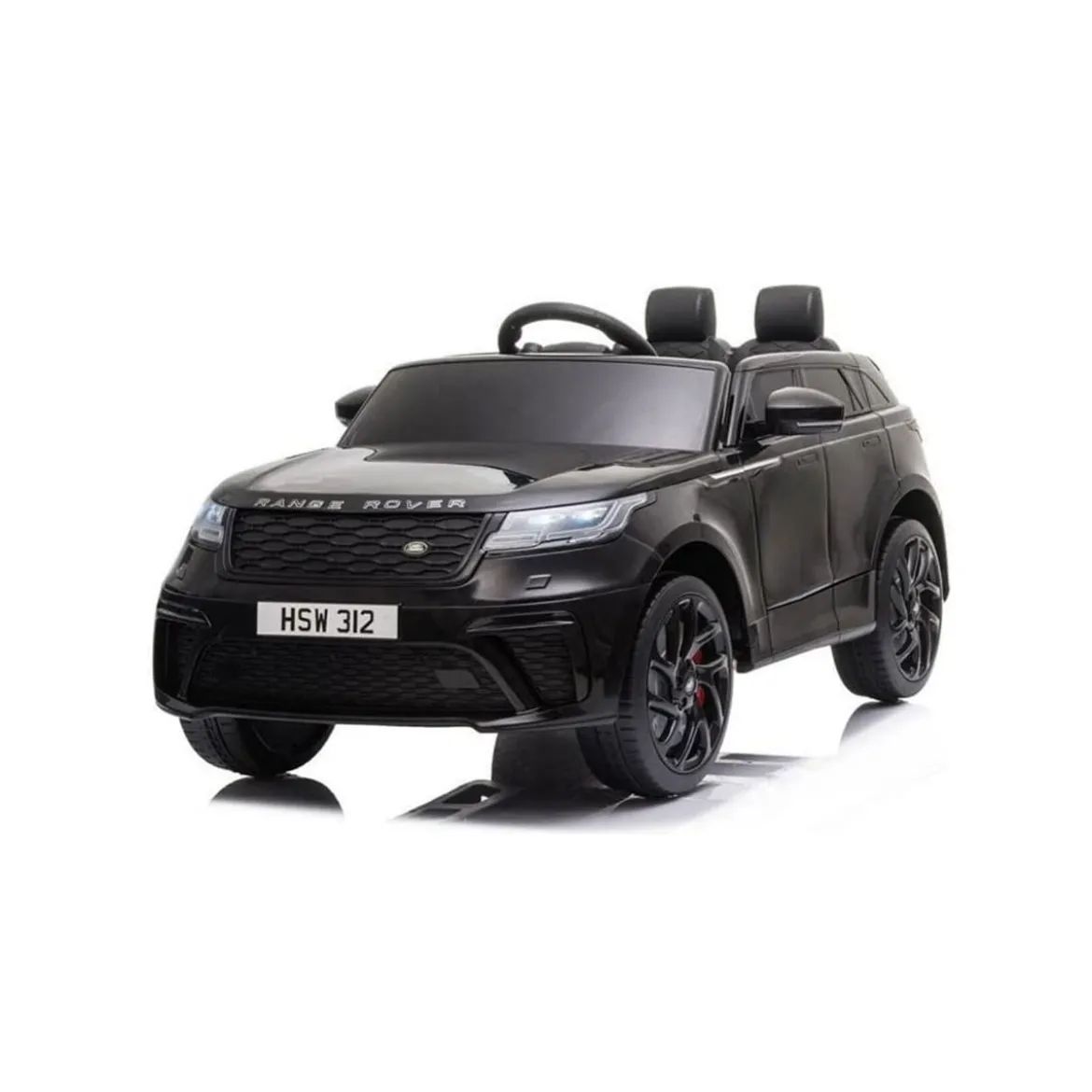 Land Rover Velar Nero Macchina Elettrica a Batteria 12 V Telecomando
