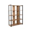 Libreria Indrustial Rovere Quercia a Cubi in Legno da Salotto Ingresso