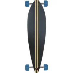 Longboard 96x24 Acero 8 Strati Skateboard Pintail Cuscinetti ABEC 7