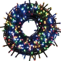 Lucine di Natale 500 Led Decorazione Multicolore con Luci Filo da 22,5 mt