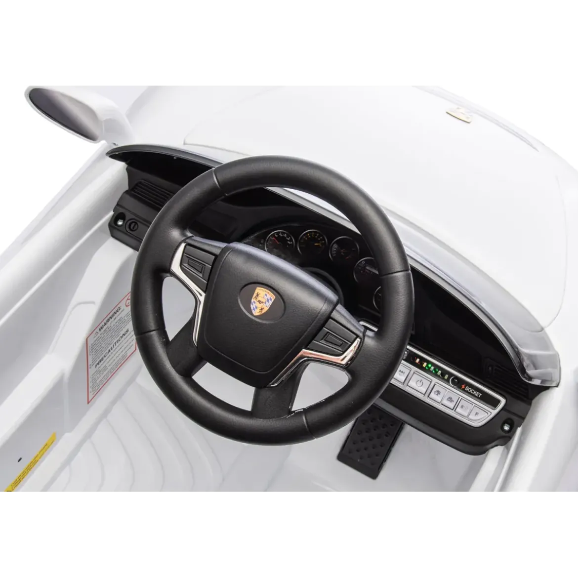 Macchina Elettrica per Bambini 12V Ruf Small Bianco