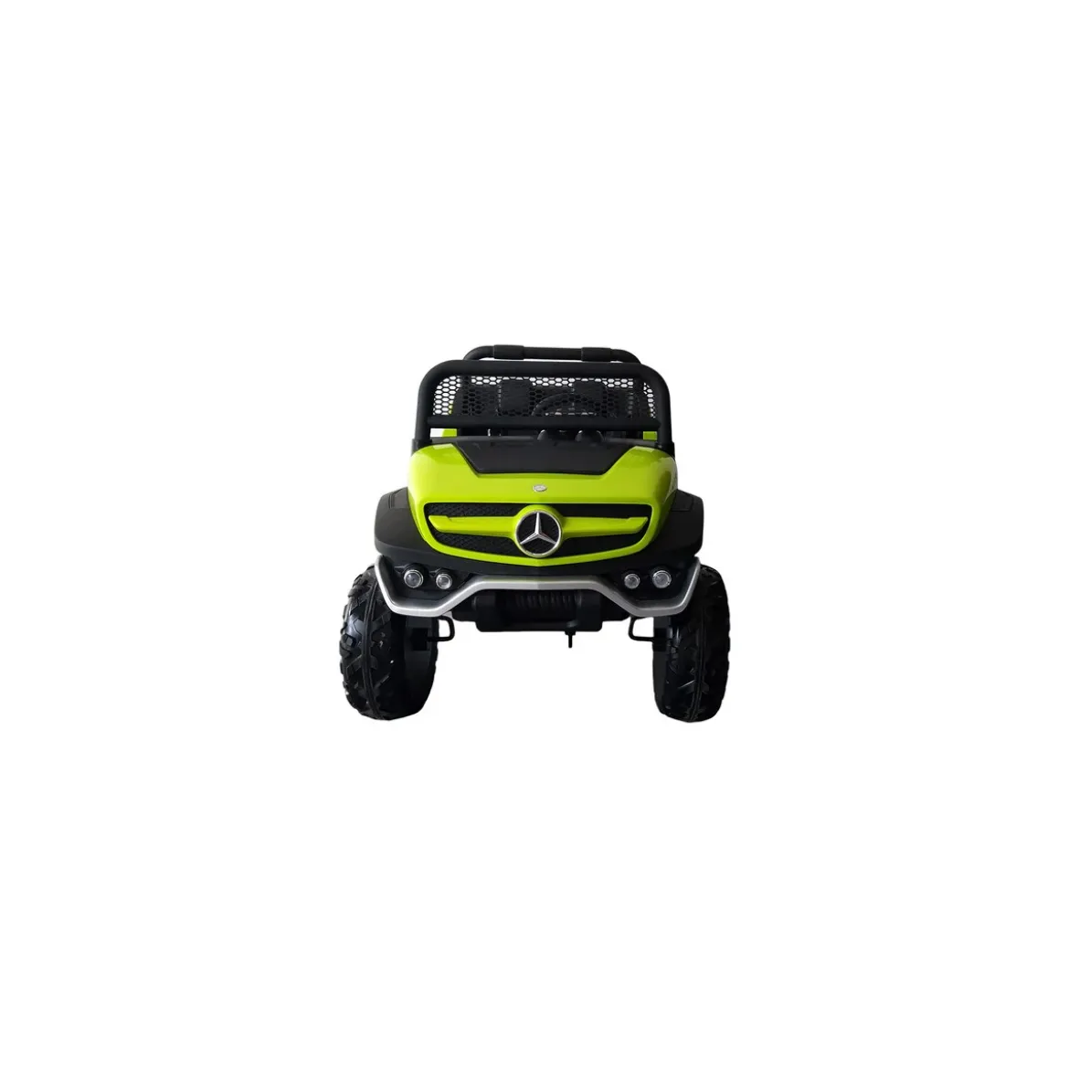 Macchina Elettrica per Bambini Mercedes Unimog Fuori Strada Verde