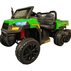 Macchina Elettrica per Bambini Gator Jeep Farmer Verde 6x6 con 2 Posti