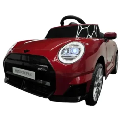 Macchina per Bambini Elettrica Mini Cooper S 12V Rosso Metallizzato