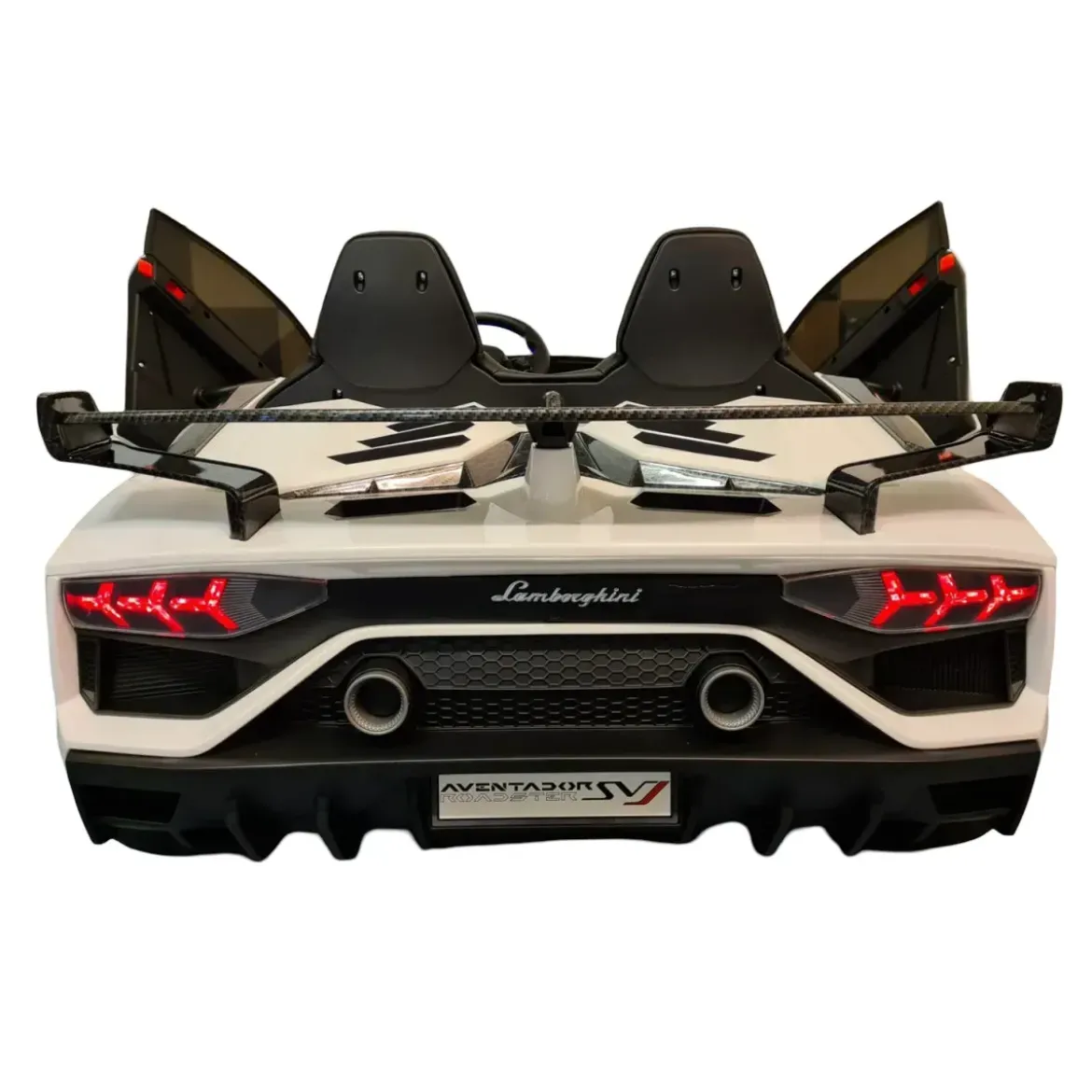 Macchina per Bambini Lamborghini Aventador 2 Persone a Batteria Bianco