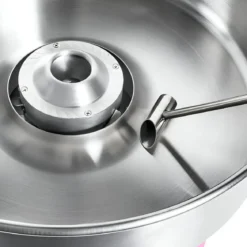 Macchina per Zucchero Filato Rosa Professionale Acciaio Inox per Feste