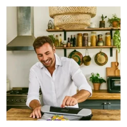 Macchina Sottovuoto 90W Alimenti Potenza Regolabile Barra Saldante