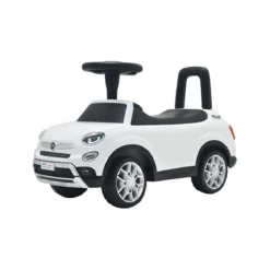 Macchinetta per Bambini Cavalcabile a Spinta Fiat 500X Bianca