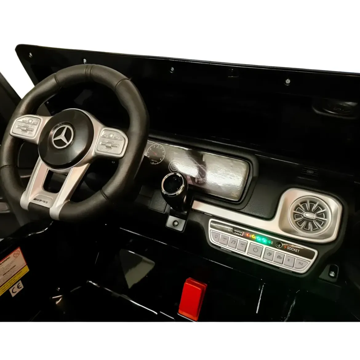 Macchinina Elettrica per Bambini Auto Mercedes G63 AMG 24V per 2 Persone