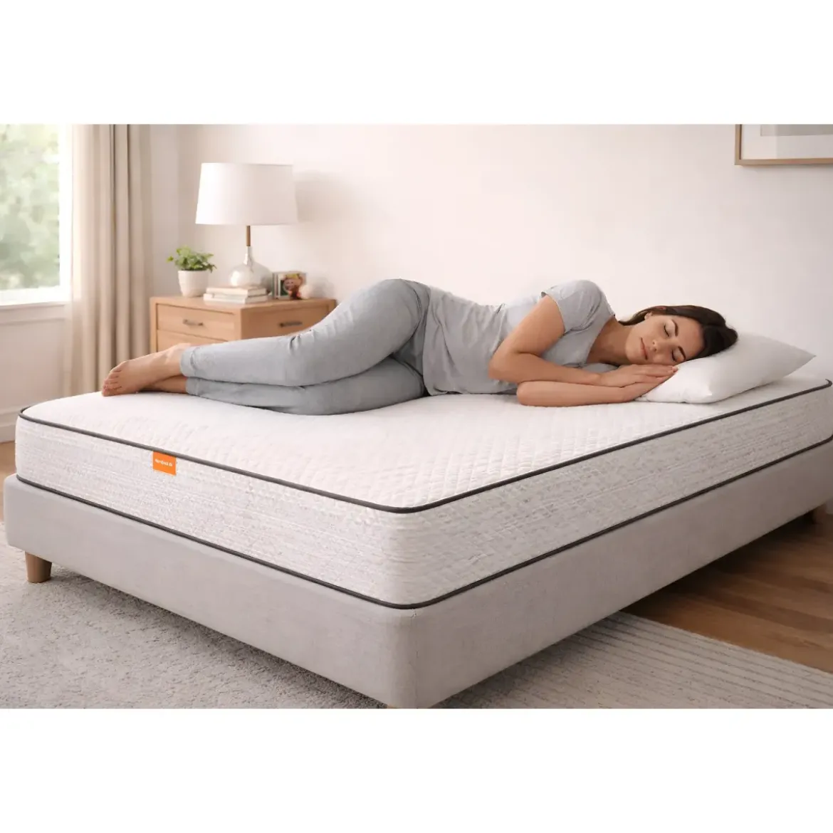 Materasso Memory Singolo 80x190 cm h25 cm Ortopedico Anallergico
