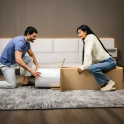 Materasso Waterfoam Singolo 90x190 cm h18 cm Ortopedico Traspirante
