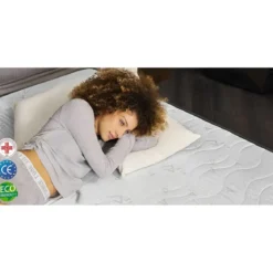Materasso Waterfoam Una Piazza e Mezza 120x195 cm h12 cm Ortopedico
