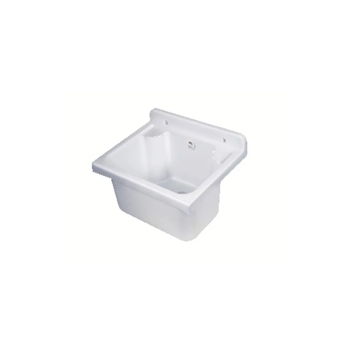 Mini Pilozzo Lavandino da Esterno a Muro 42x34 per Terrazzo Lavanderia