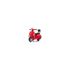 Mini Vespa Piaggio Rossa Elettrica per Bambini Batteria 6 V