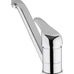 Miscelatore Lavello Monocomando Ottone Cromato Cartuccia 40 mm