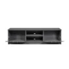 Mobile Basso Porta TV Grigio in Legno Televisione Moderno Mobiletto Industrial