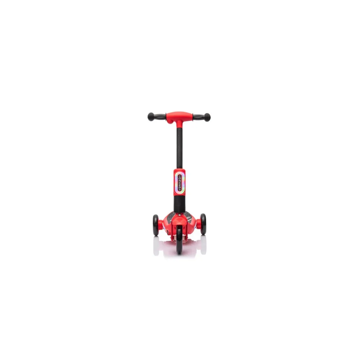 Monopattino Elettrico per Bambini Rosso Deluxe con Protezioni