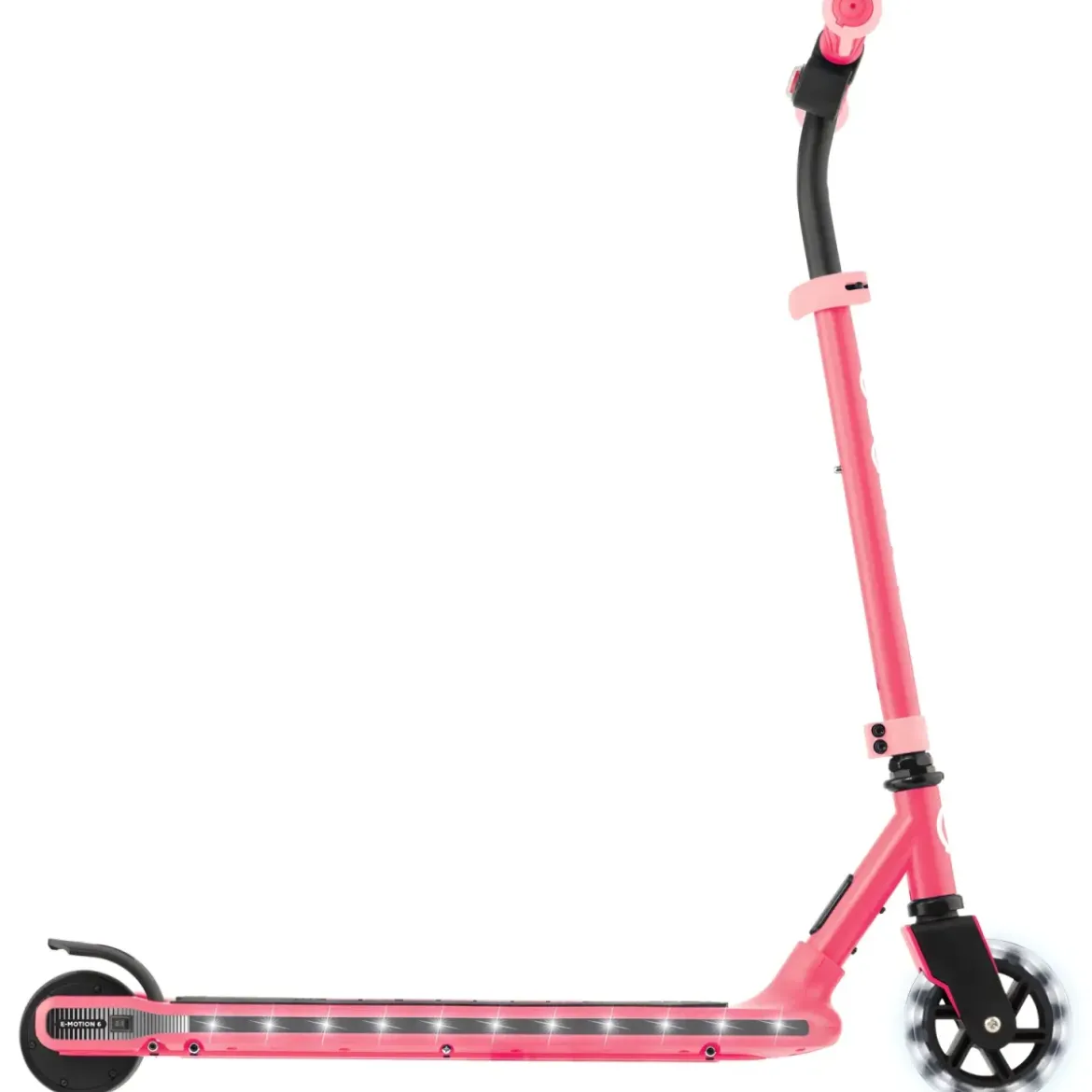 Monopattino Elettrico 2 Ruote per Bambini 80W Regolabile Rosa Corallo
