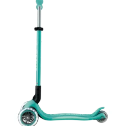 Monopattino per Bambini a 3 Ruote Verde Menta con Luci LED Regolabile