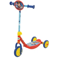 Monopattino per Bambini 3 Ruote Topolino Disney Manubrio Regolabile