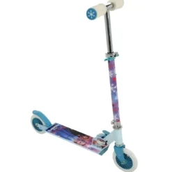 Monopattino Pieghevole Bambini Frozen 2 Ruote Manubrio Regolabile
