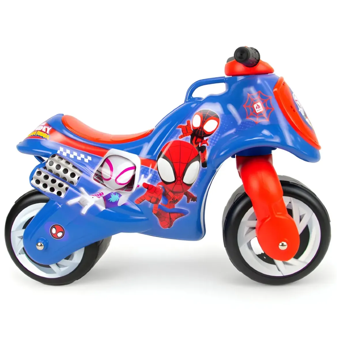 Moto Cavalcabile per Bambini Spiderman Ride On Licenza Marvel