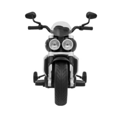 Moto Elettrica Bambini Triumph Nera 105x49x57,5 cm 12V Luci e Musica