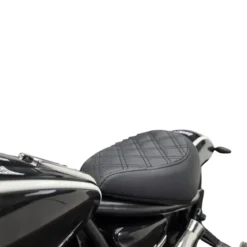 Moto Elettrica per Bambini 24V BMW R18 Nero Sedile Effetto Pelle Luci