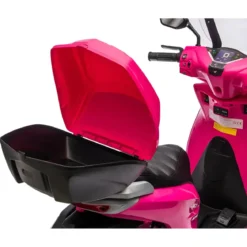 Moto Elettrica per Bambini 12V Scooter Rosa Honda SH125