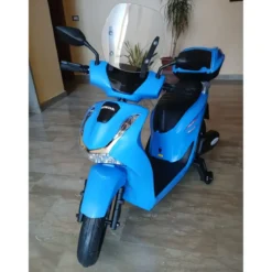 Moto Elettrica per Bambini 12V Scooter Blu Honda SH125