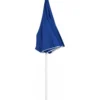 Ombrellone per Giardino Blu 2,4x2,4 m Alluminio Inclinabile con Sacca