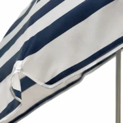 Ombrellone per Giardino 2x2 m Inclinabile Blu Bianco Sacca Tessuto