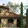 10 Paletti da 250 cm in Ferro Plastificato Verde Pali a T per Terreni
