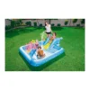 Parco Giochi Acquatico 239x206x86 Gioco Piscina Gonfiabile con Scivolo Bambini