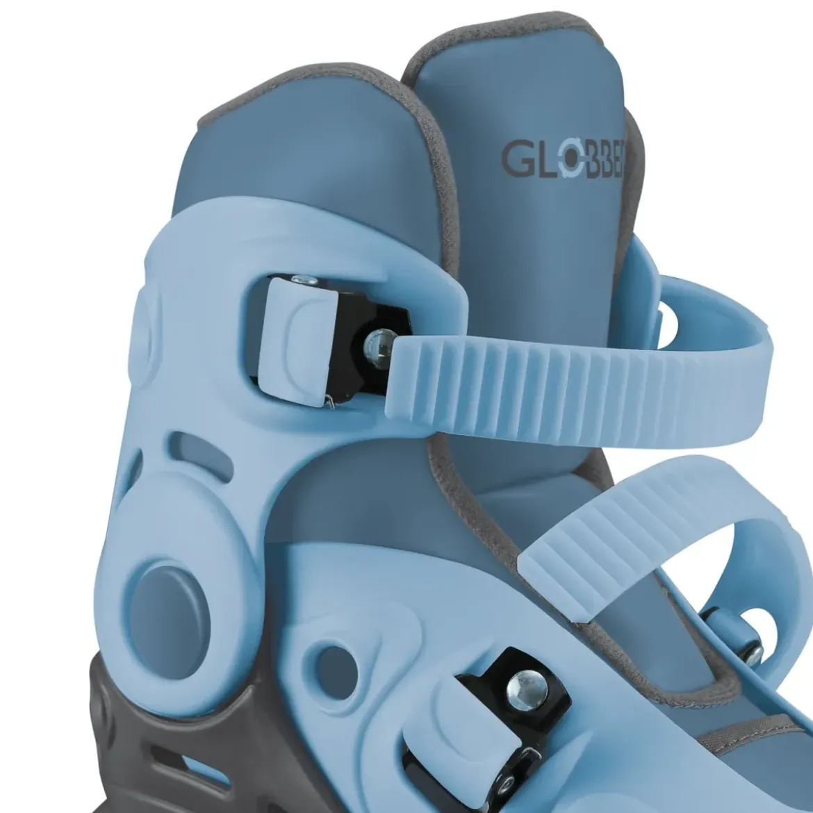 Pattini Bambini Regolabili 2 in 1 Celeste Taglia 30-33 Inline Learning