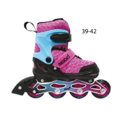 Pattini in Linea a 4 Rotelle da Bambina 39-42 Roller Rolleblade Regolabili Freno