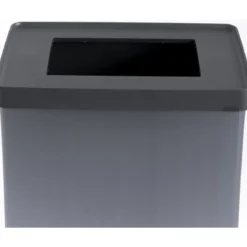 Pattumiera Keter 54L Blu Perlato Differenziata Materiale Riciclato