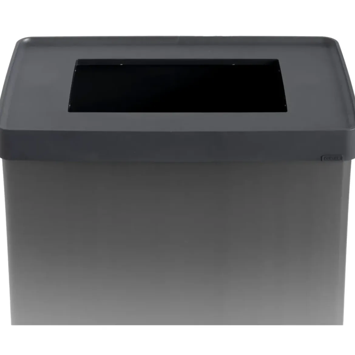 Pattumiera Keter 54L Grigio Perlato Differenziata Materiale Riciclato